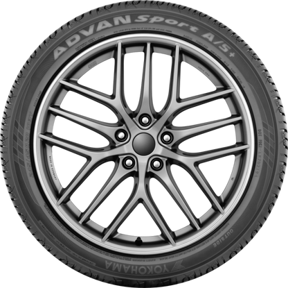 Yokohama Advan Sport A/S+ Tire - 225/55R17 97W Yokohama Tire