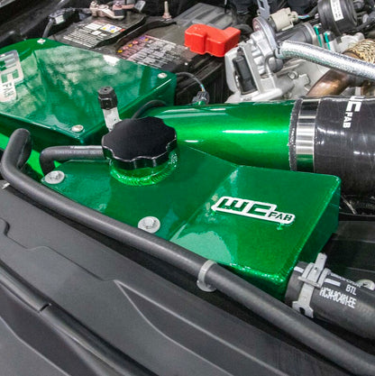 Wehrli 17-24 6.7L Power Stroke Secondary Coolant Tank Kit - Gloss Black - WCF100196-GB