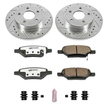 Power Stop 05-08 Chevrolet Cobalt Rear Z26 Street Warrior Brake Kit PowerStop