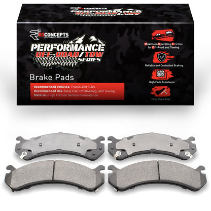 R1 99-20 Hummer H2 Front Off-Road/Tow Brake Pads