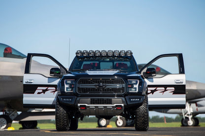 KC HiLiTES 17-18 Ford Raptor 57in. Pro6 Gravity LED 9-Light 180w Combo Beam Overhead Light Bar Sys KC HiLiTES