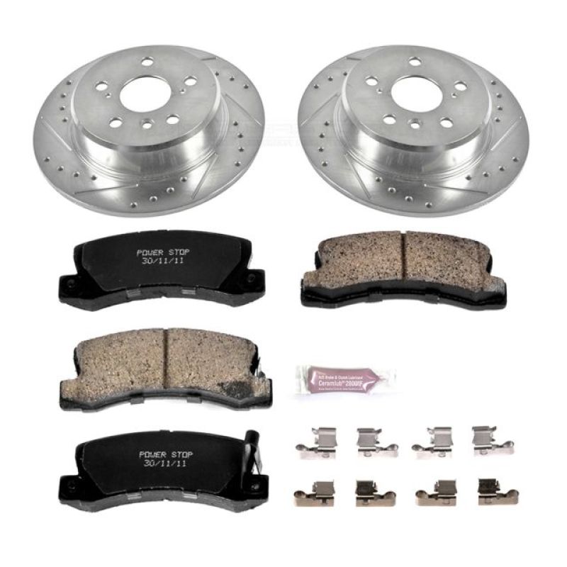 Power Stop 99-03 Lexus RX300 Rear Z23 Evolution Sport Brake Kit PowerStop