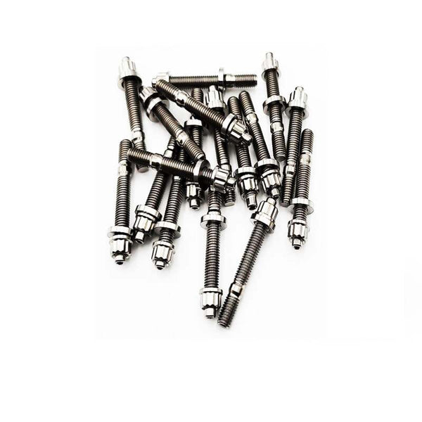 BLOX Racing Xtreme Titanium Intake/Exhaust Manifold Studs Raw 65mm 9P