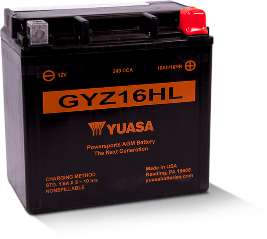 Yuasa Gyz16Hl Yuasa Battery Yuasa Battery
