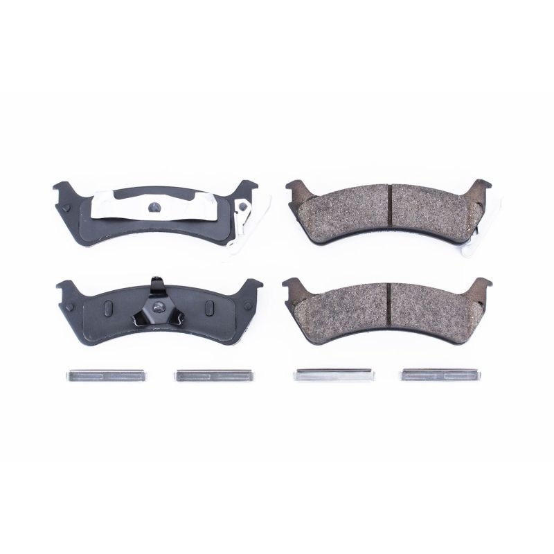 Power Stop 95-03 Ford Windstar Rear Z17 Evolution Ceramic Brake Pads w/Hardware PowerStop