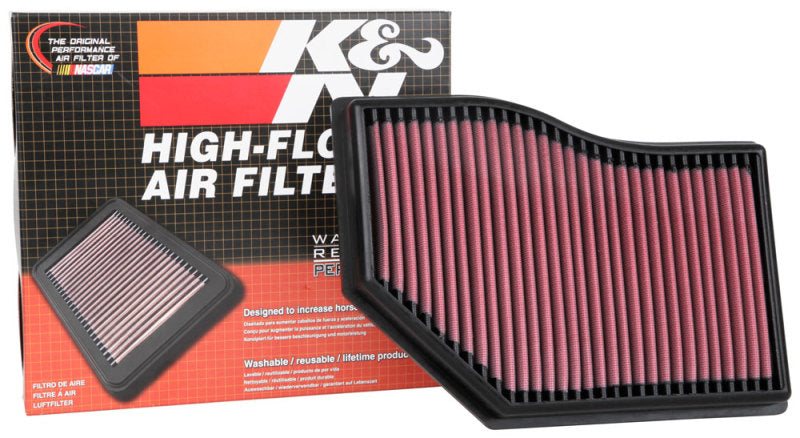 K&N 2019 Mercedes Benz A220 L4-2.0L DSL Turbo Replacement Drop In Air Filter K&N Engineering