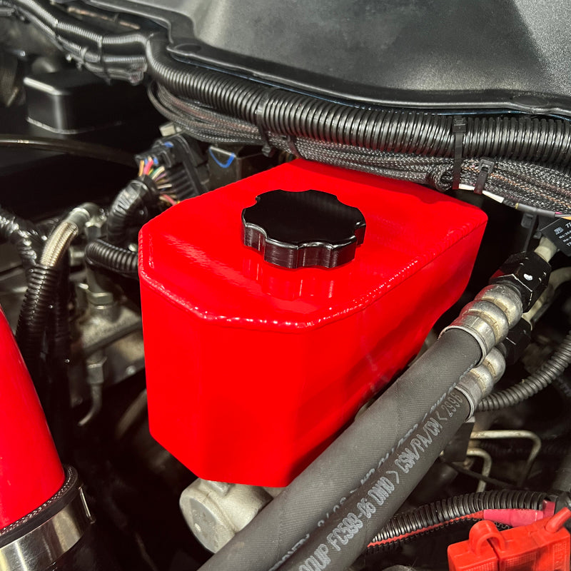 Wehrli 06-24 5.9L & 6.7L Cummins Brake Master Cylinder Reservoir Cover- Semi Gloss Black