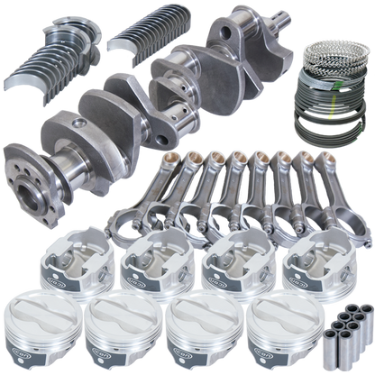 Eagle Chevy 350 3.750in Crank 6.000in I-Beam Rods -18cc 4.060in Pistons Rotating Assembly