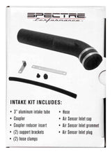 Load image into Gallery viewer, Spectre Universal Intake Tube Kit 3in. - Aluminum - Black