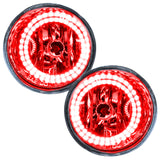 Oracle Lighting 04-15 Nissan Titan Pre-Assembled LED Halo Fog Lights -Red SEE WARRANTY