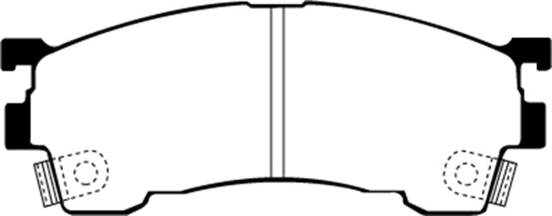 EBC GreenStuff Front Brake Pads - DP2971 EBC