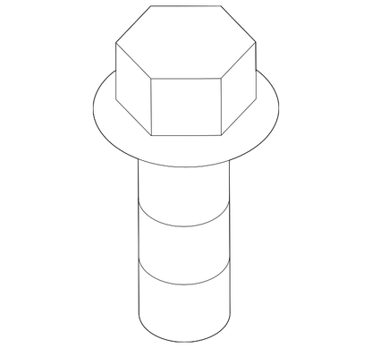 OEM HONDA (8x40mm) FLANGE BOLT (95701-0804008) X1