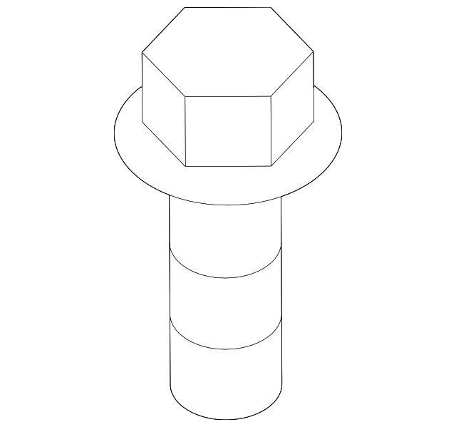 OEM HONDA (8x40mm) FLANGE BOLT (95701-0804008) X1