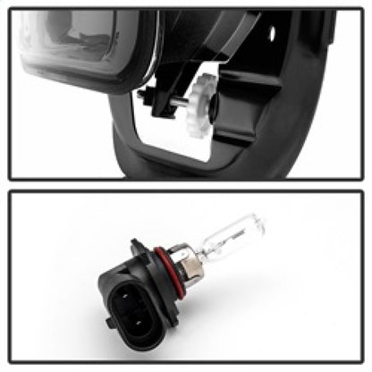 SpyderDodge Ram 2009-2012 OEM Fog Light No Switch Smoked FL-DR09-SM SPYDER