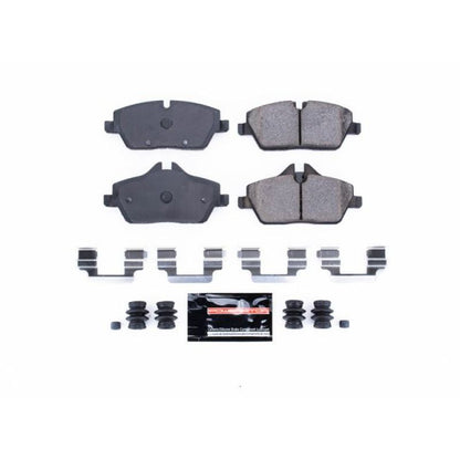 Power Stop 07-19 Mini Cooper Front Z23 Evolution Sport Brake Pads w/Hardware PowerStop