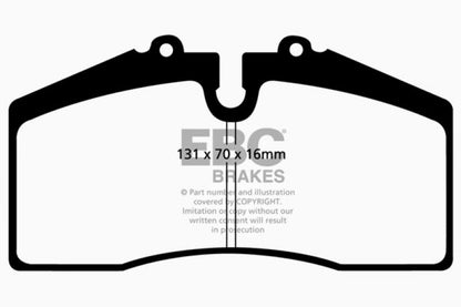 EBC RedStuff Front Brake Pads - DP31014C EBC