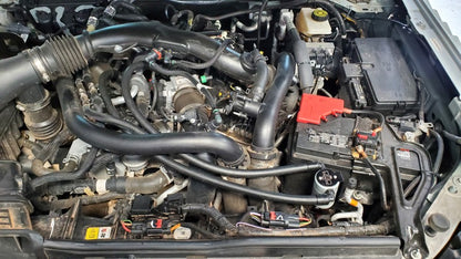 J&L 22-24 Ford Bronco Raptor 3.0L EcoBoost PCV Side Oil Separator 3.0 - Clear Anodized J&L