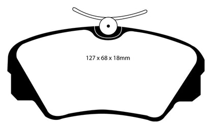 EBC RedStuff Front Brake Pads - DP3937C EBC