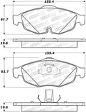 StopTech Premium Ceramic Brake Pads - 308.08690