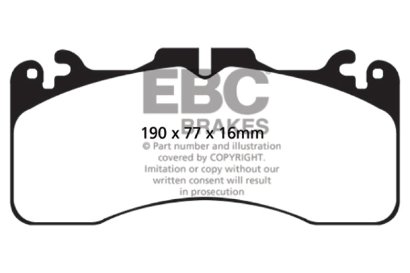 EBC GreenStuff Front Brake Pads - DP21867