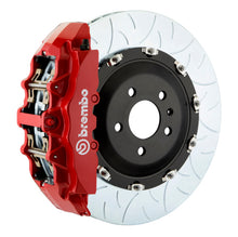 Load image into Gallery viewer, Brembo 16+ XF Front GT BBK 6 Piston Cast 380x34 2pc Rotor Slotted Type-3-Red