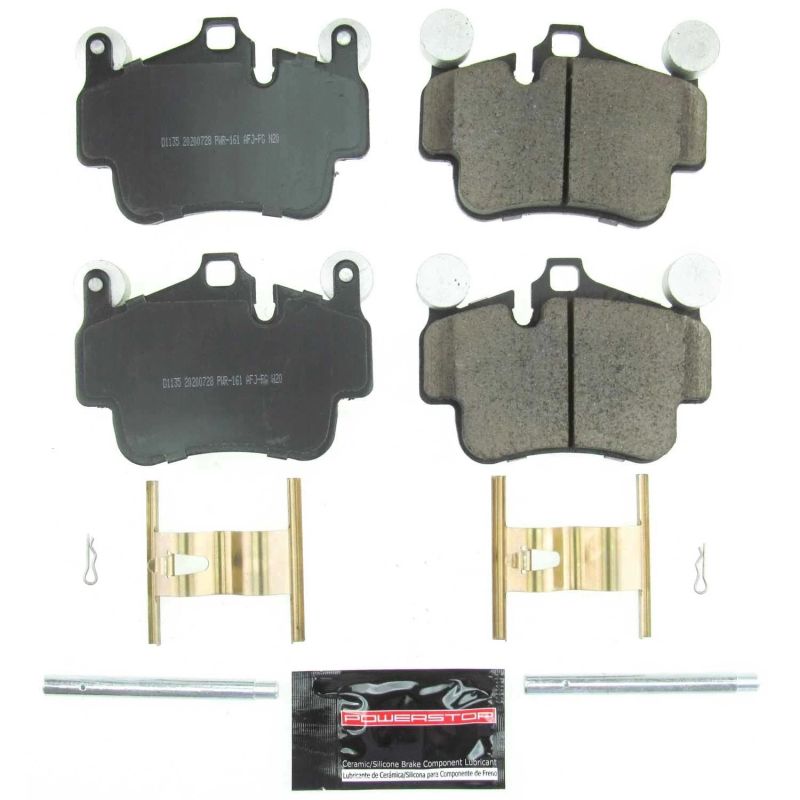 Power Stop 05-08 Porsche 911 Front or Rear Z23 Evolution Sport Brake Pads w/Hardware PowerStop