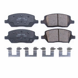 Power Stop 05-07 Buick Terraza Rear Z17 Evolution Ceramic Brake Pads w/Hardware