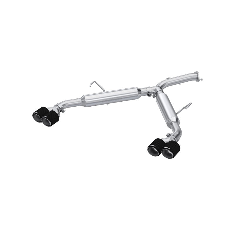 MBRP 2022-2023 Kia Forte GT 1.6L Turbo2.5in Axle-Back Dual Split Rear w/ Quad Carbon Tips MBRP