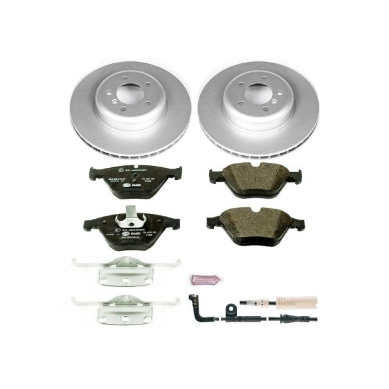 Power Stop 08-10 BMW 535i Front Euro-Stop Brake Kit PowerStop