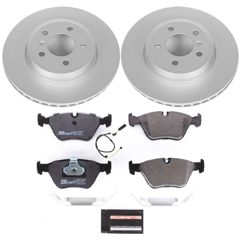 Power Stop 04-10 BMW X3 Front Euro-Stop Brake Kit PowerStop