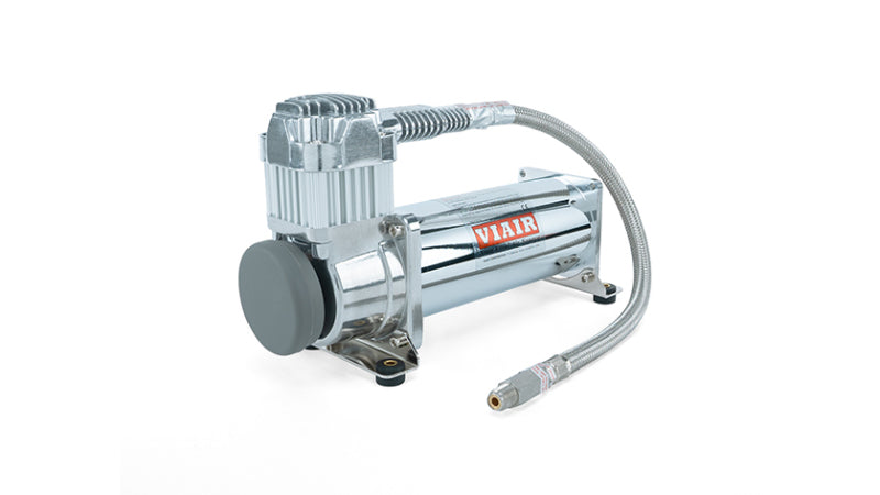 Air Lift 27804 5 Gal Polished Tank & VIAIR 444C Comp  - (No Mgmt System Included)