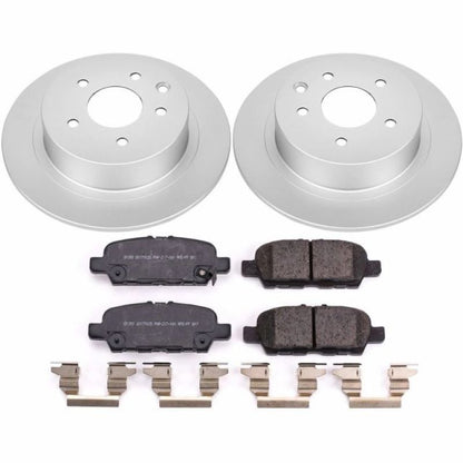 Power Stop 2019 Nissan Sentra Rear Z17 Evolution Geomet Coated Brake Kit PowerStop