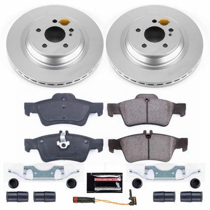Power Stop 09-14 Mercedes-Benz CL550 Rear Z23 Evolution Sport Coated Brake Kit PowerStop