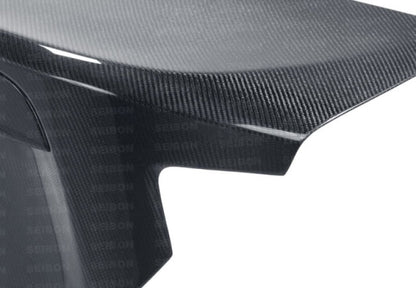 Seibon OEM-style carbon fiber trunk lid for 2013-2020 Scion FRS / Toyota 86 / Subaru BRZ - TL1213SCNFRS