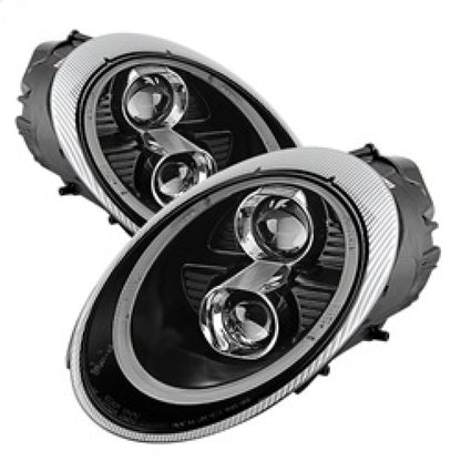 Spyder Porsche 911 05-09 Projector Headlights Xenon/HID Model- DRL LED Blk PRO-YD-P99705-HID-DRL-BK SPYDER