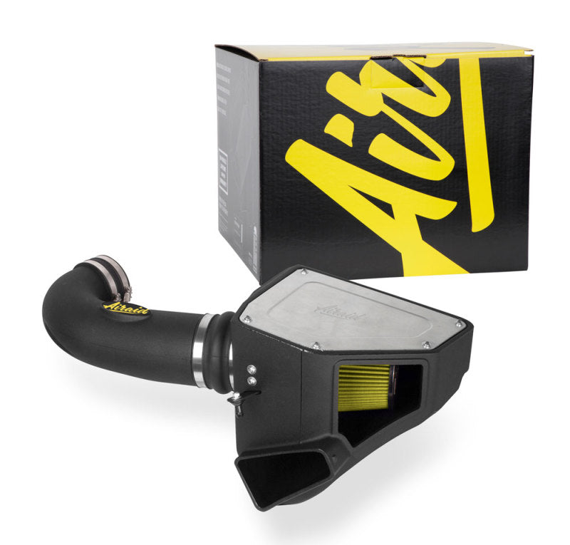 Airaid 16-20 Chevrolet Camaro SS V8-6.2L Performance Air Intake System (Oiled/Yellow Filter) Airaid