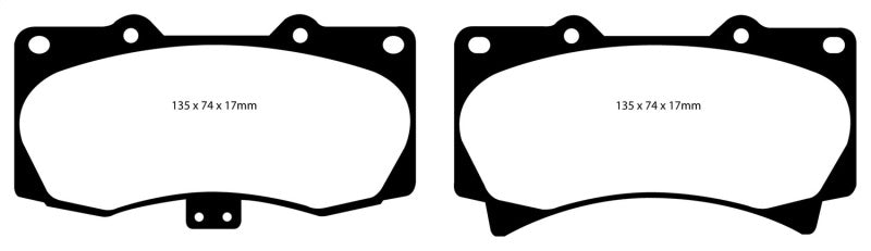 EBC YellowStuff Front Brake Pads - DP41759R EBC