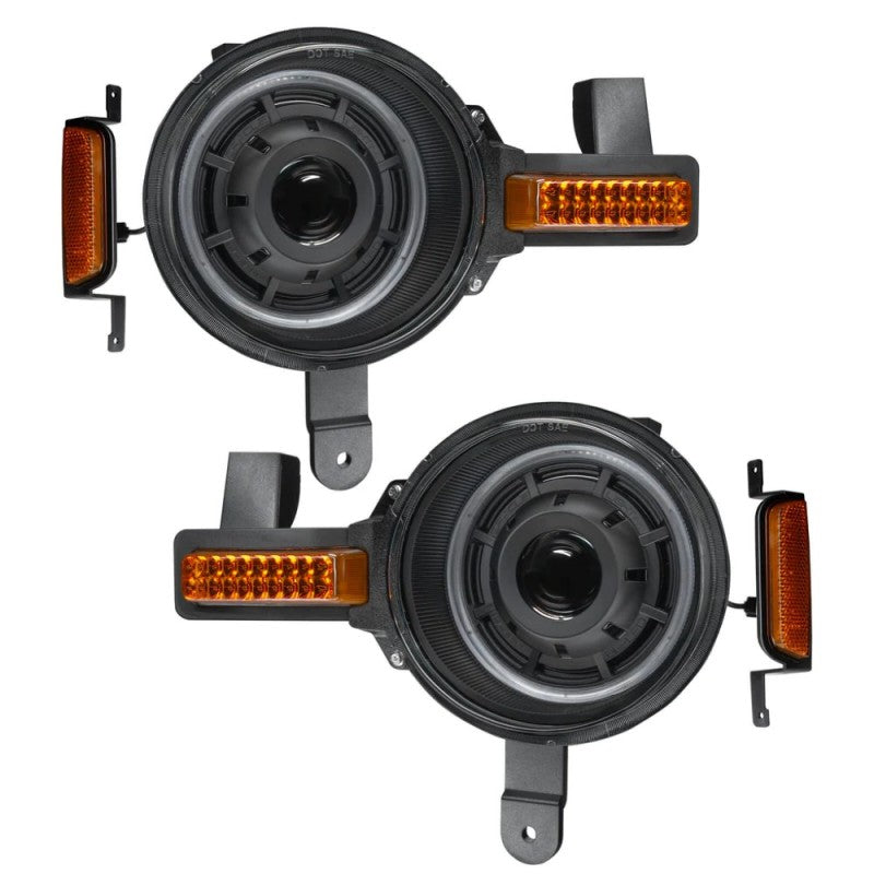 Oracle 2021+ Ford Bronco Oculus BI-LED Projector Headlights 5886-005 - Amber