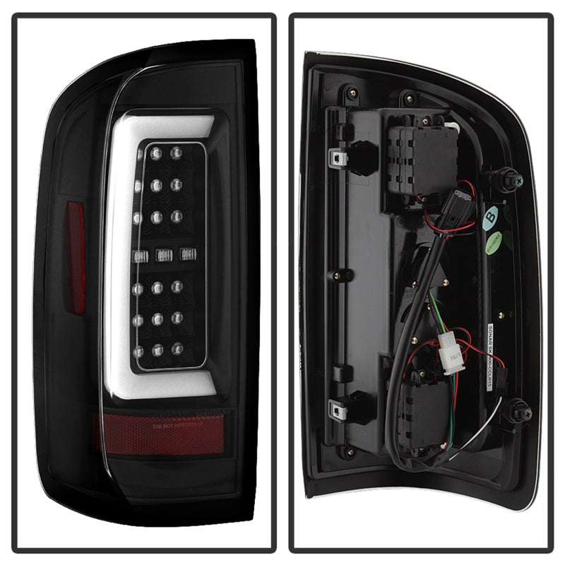 Spyder Chevy Colorado 2015-2017 Light Bar LED Tail Lights - Black ALT-YD-CCO15-LED-BK SPYDER