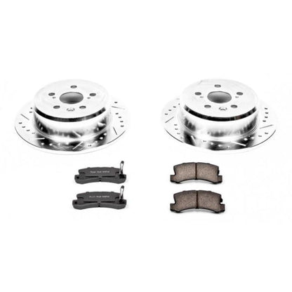 Power Stop 95-99 Toyota Celica Rear Z23 Evolution Sport Brake Kit PowerStop