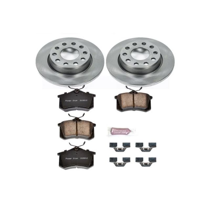 Power Stop 02-05 Audi A4 Rear Autospecialty Brake Kit PowerStop