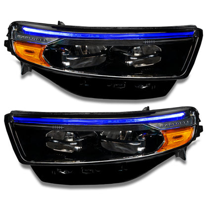 Oracle 20-22 Ford Explorer Dynamic RGB Headlight DRL Upgrade Kit - ColorSHIFT - Dynamic