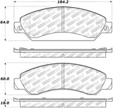 StopTech Street Disc Brake Pads - 305.10920