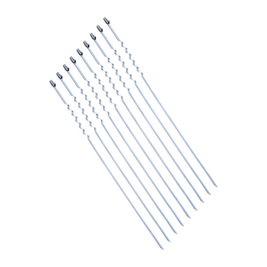 DEI Lockjaw Locking Ties 8in - 9 Per Pack