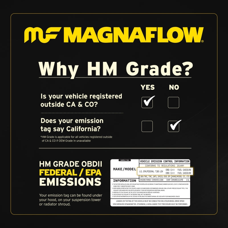 Magnaflow 01-02 Express/Savana 5.7L Direct Fit Converter Magnaflow
