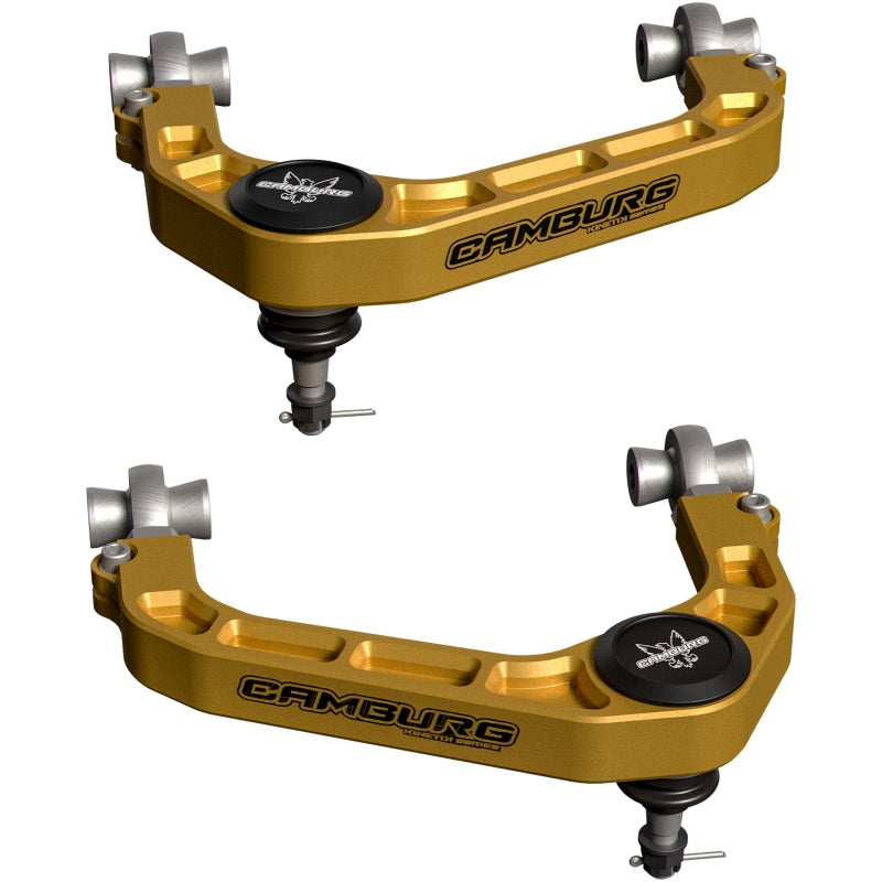 Camburg Ford F-150 '21-'25 KINETIK Series X-Joint XL Upper Control Arm Kit (GOLD)