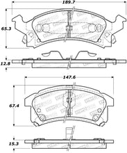 Load image into Gallery viewer, StopTech Premium Ceramic Rear Brake Pads - 308.05060