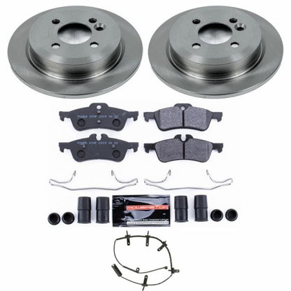 Power Stop 02-06 Mini Cooper Rear Track Day SPEC Brake Kit PowerStop