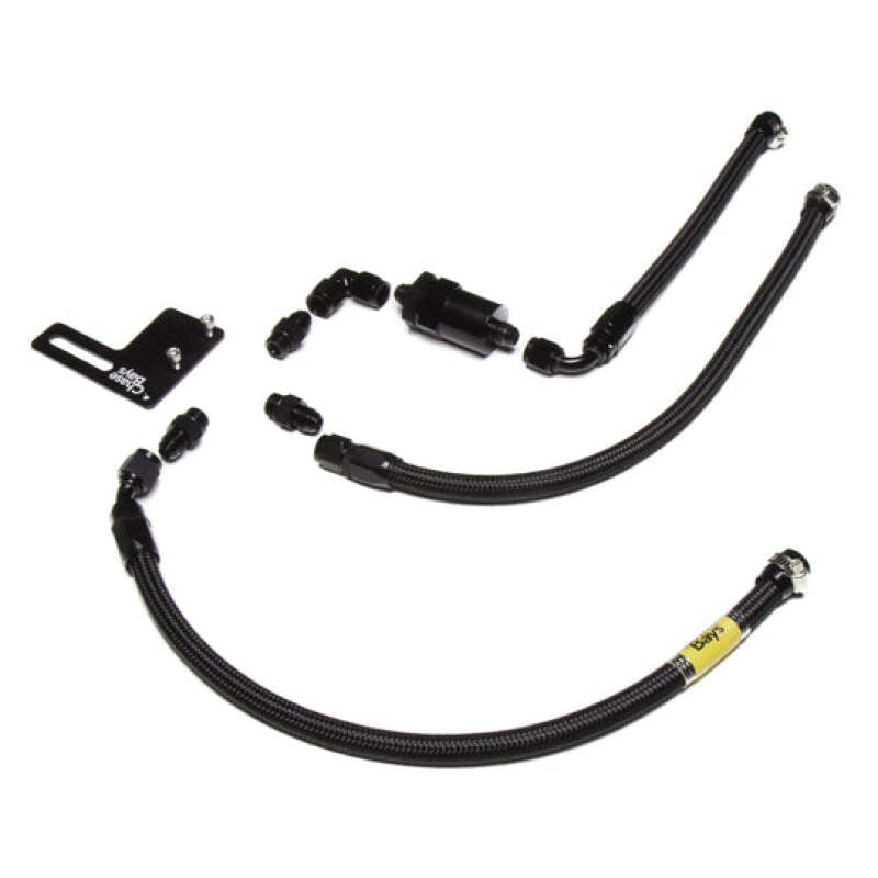 Chase Bays Nissan 240SX S13/S14/S15 w/KA24DE/SR20DET (w/HKS Fuel Rail/Stock FPR) -08AN Fuel Line Kit