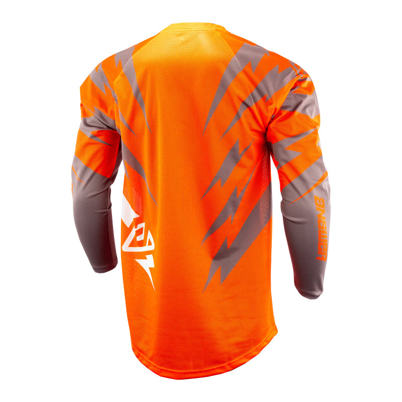 Answer 26 LE Syncron Rizz Vented Jersey Orange/Grey/White - Large